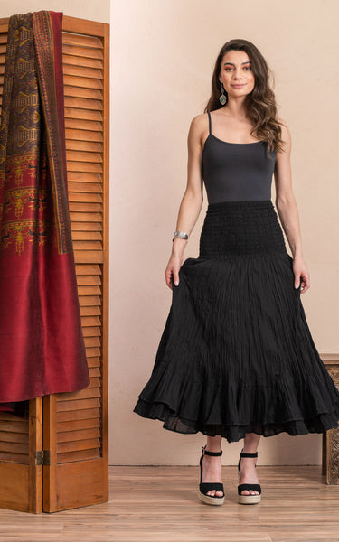 Macarena Skirt, Long, Blue Tegan main image 1