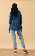 Maya Shrug, 3/4 Sleeve, Willow Stripe