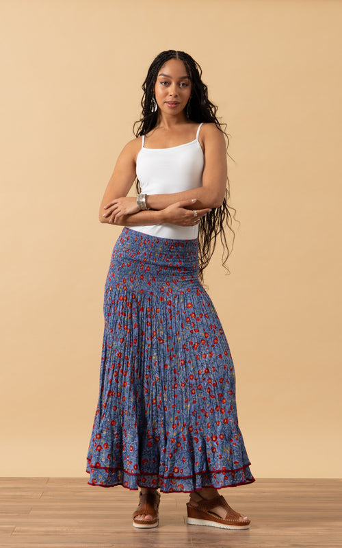 Macarena Skirt, Long, Violette