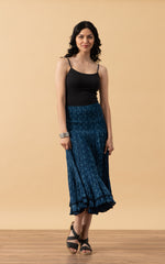 Macarena Skirt, Short, Tula Indigo