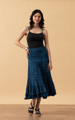 Macarena Skirt, Short, Tula Indigo