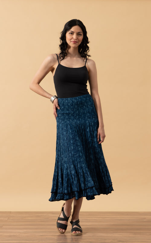 Macarena Skirt, Short, Tula Indigo