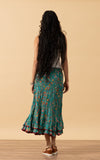 Macarena Skirt, Short, Peacock Floral