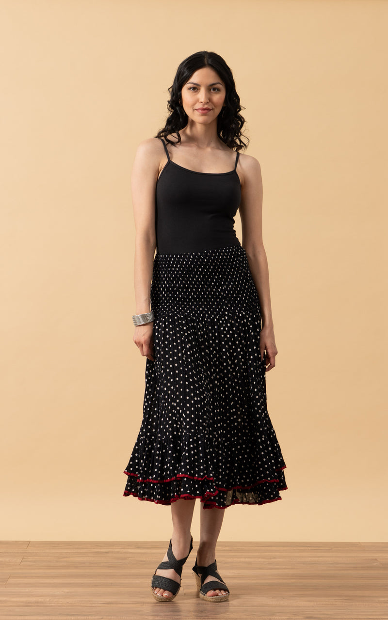 Macarena Skirt, Short, Spanish Dot