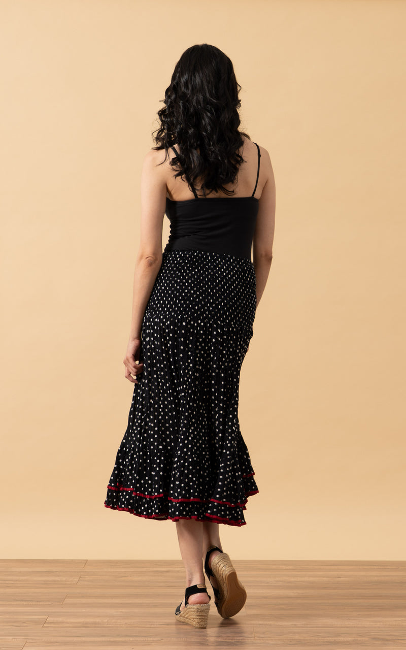 Macarena Skirt, Short, Spanish Dot