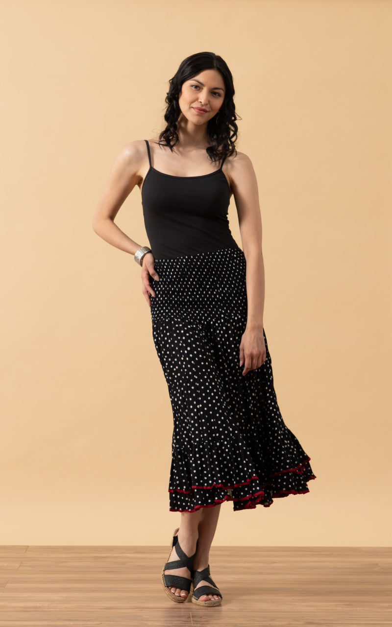Macarena Skirt, Short, Spanish Dot
