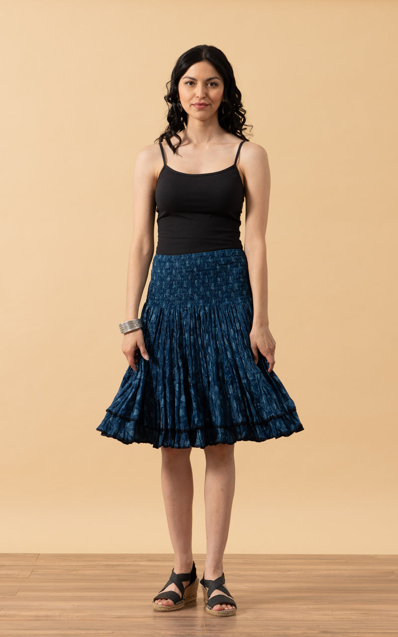 Macarena Skirt, Mini, Tula Indigo