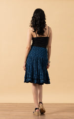 Macarena Skirt, Mini, Tula Indigo