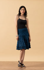 Macarena Skirt, Mini, Tula Indigo