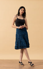 Macarena Skirt, Mini, Tula Indigo