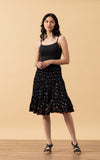 Macarena Skirt, Mini, Black Diamond