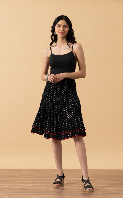 Macarena Skirt, Mini, Spanish Dot