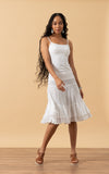 Macarena Skirt, Mini, Solid White
