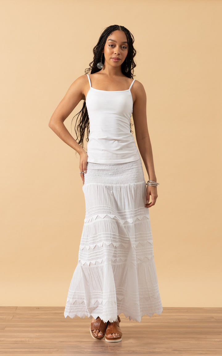 Pico Skirt, Long – Passementrie