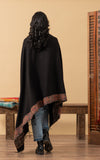 Tribal Shawl, Large, Black Diamond