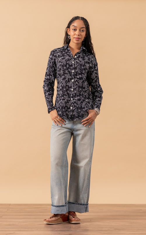 Regina Blouse, Long Sleeve, Jetta
