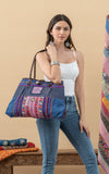 Hill Tribe Shoulder Bag, Indigo