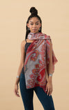 Silk Wool Shawl, Amor