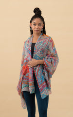 Silk Wool Shawl, Summer