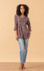 Violeta Blouse, 3/4 Sleeve, Valentina