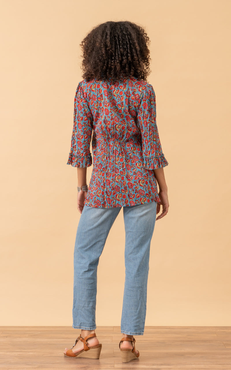 Violeta Blouse, 3/4 Sleeve, Valentina