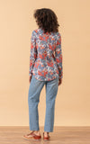 Regina Blouse, Long Sleeve, Garden Floral