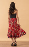 Macarena Skirt, Short, Bombay Red