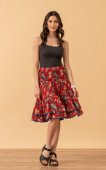 Macarena Skirt, Mini, Bombay Red