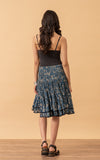 Macarena Skirt, Mini, Indigo Lily