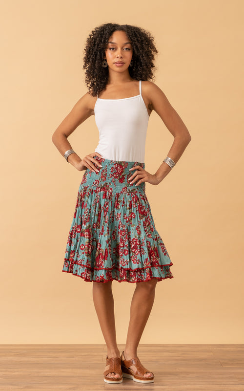 Macarena Skirt, Mini, Passion Flower