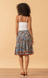 Macarena Skirt, Mini, Blue Tegan