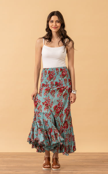 Lola Skirt, Long, Passion Flower – Passementrie