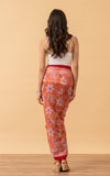 Sarong/Shawl, Pink & Orange Floral