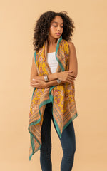 Sarong/Shawl, Golden Floral