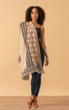 Sarong/Shawl, Natural Geometric