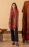 Boiled Wool Shawl, Embroidery, Farah