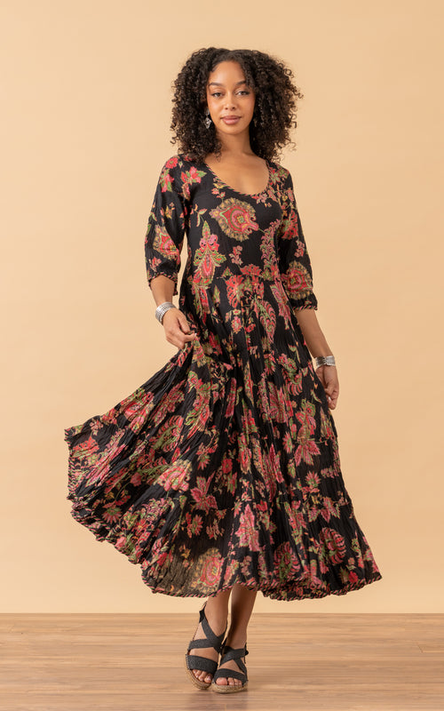 santa fe embroidered dress She's back! our best-selling Santa Fe Embroidered Dress sold out in hours when we first released her and we have had so many requests, we decided to put her back up