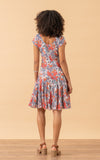 Paloma Dress, Short, Cap, Garden Floral