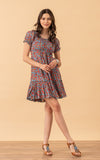 Adelita Dress, Short, Cap Sleeve, Valentina