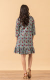 Sahara Tunic/Dress, 3/4 Sleeve, Mia's Garden