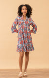 Sahara Tunic/Dress, 3/4 Sleeve, Garden Floral