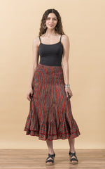 Macarena Skirt, Short, Taos Stripe
