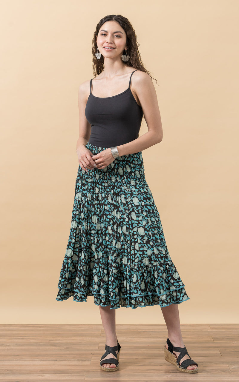 Macarena Skirt, Short, Nevada Blue