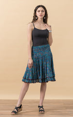 Macarena Skirt, Mini, Egyptian Floral