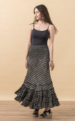 Lola Skirt, Long, Amina Black