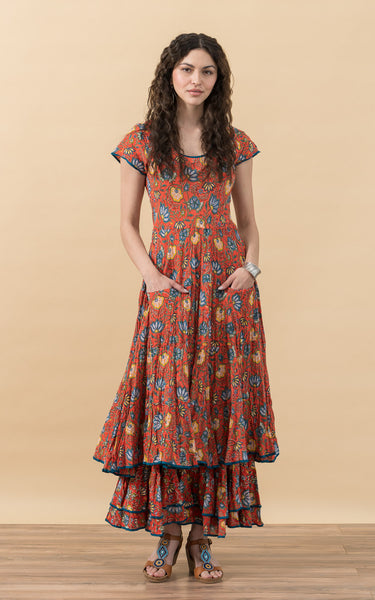 Santa Fe Dress, Short, Cap Sleeve, Tallulah Black