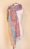 Boiled Wool Shawl, Embroidery, Gracelyn