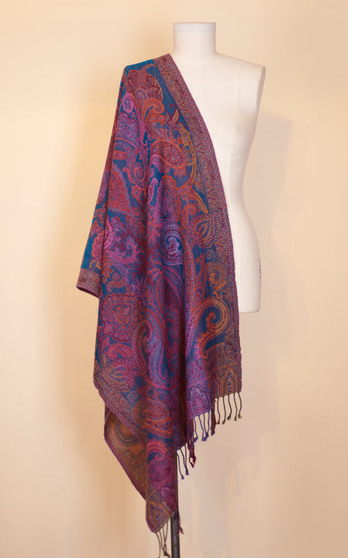 Boiled Wool Shawl, Carmela