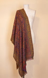 Boiled Wool Shawl, Baroque