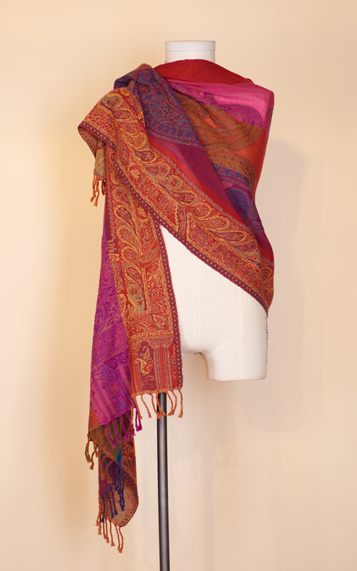 Boiled Wool Shawl, Delilah